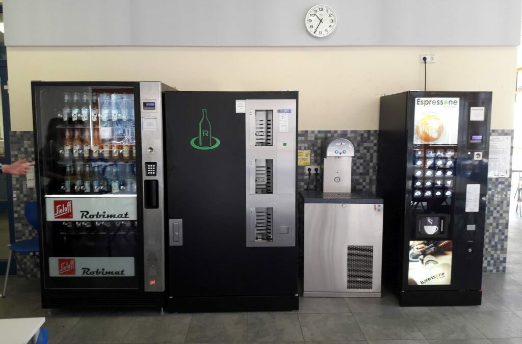 Neue Kaffee- und Getränke-Automaten